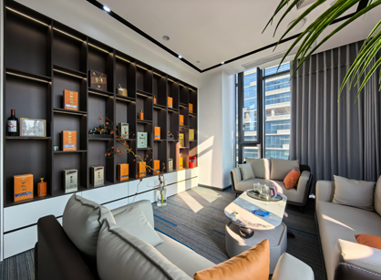 空間連接信息｜一米投資信息咨詢新辦公室煥新交付